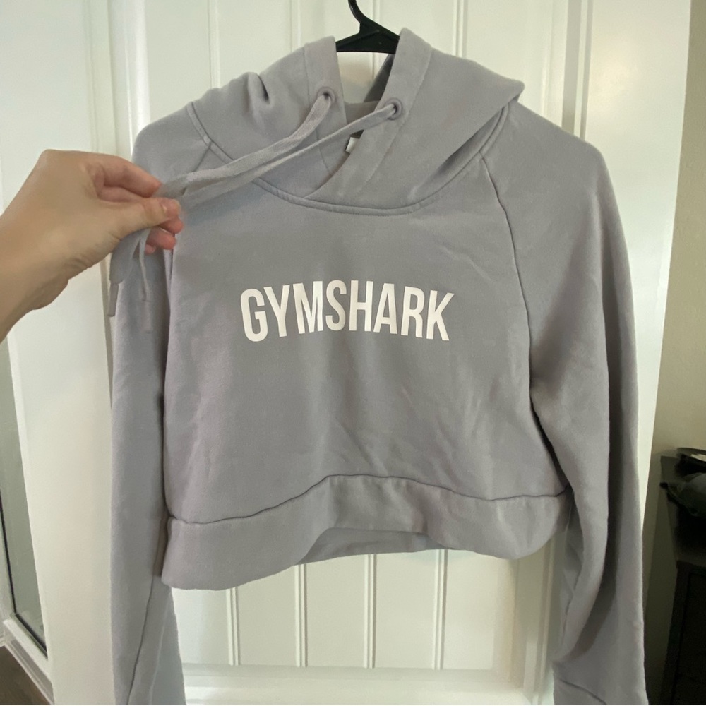 Gymshark Cropped Hooded Sweatshirt